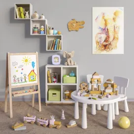 Modular furniture ikea accessories decor toys set